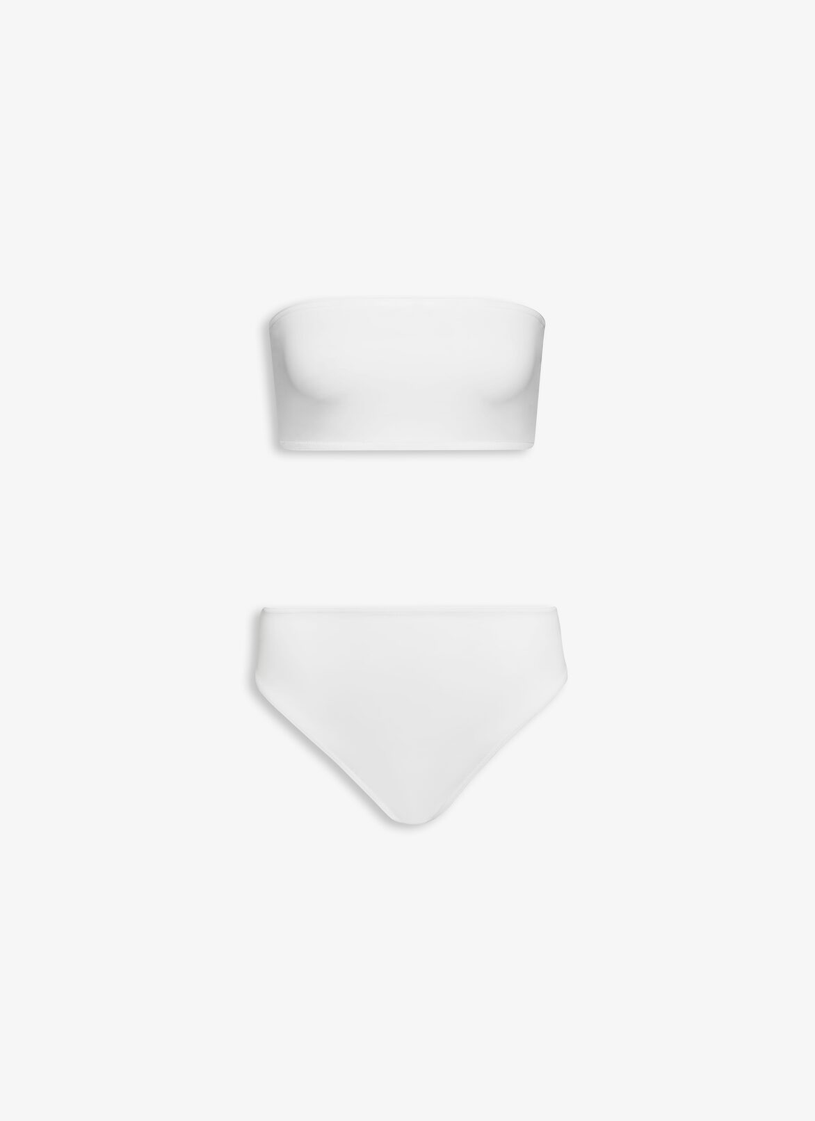 ALAIA TRIKINI IN JERSEY ALAÏA WHITE ALAIA TRIKINI IN JERSEY